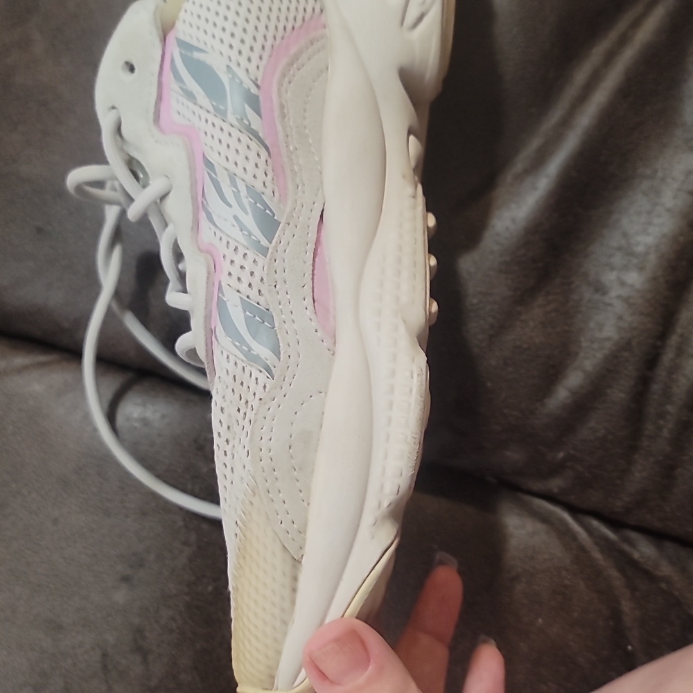 Adidas ozweego night runner athletic running shoes reflective White Sneakers - Picture 8 of 9